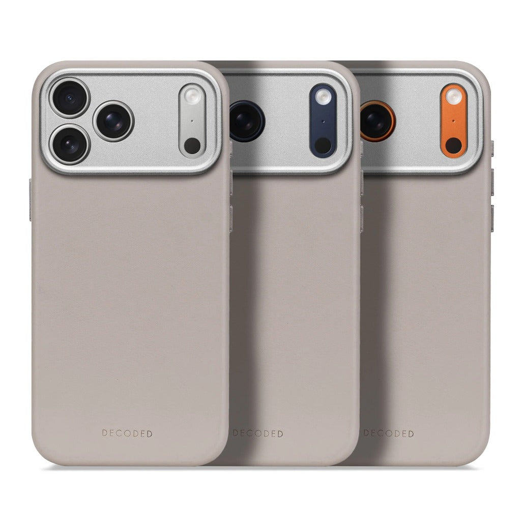 Decoded Leather Case for iPhone 17 and iPhone Air - Solid Clay