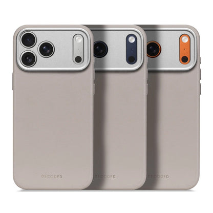 Decoded Leather Case for iPhone 17 and iPhone Air - Solid Clay