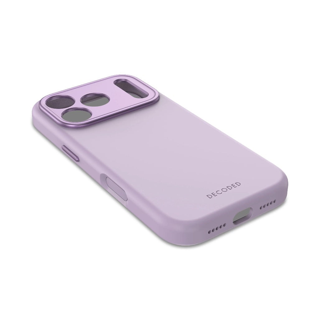 Decoded AntiMicrobial Silicone Case | Lavender | iPhone 17 Pro