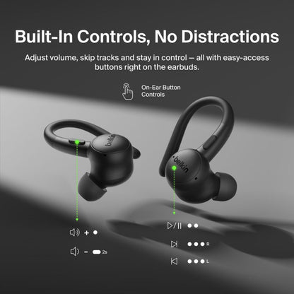 Belkin SoundForm ActiveFit - True Wireless Earbuds