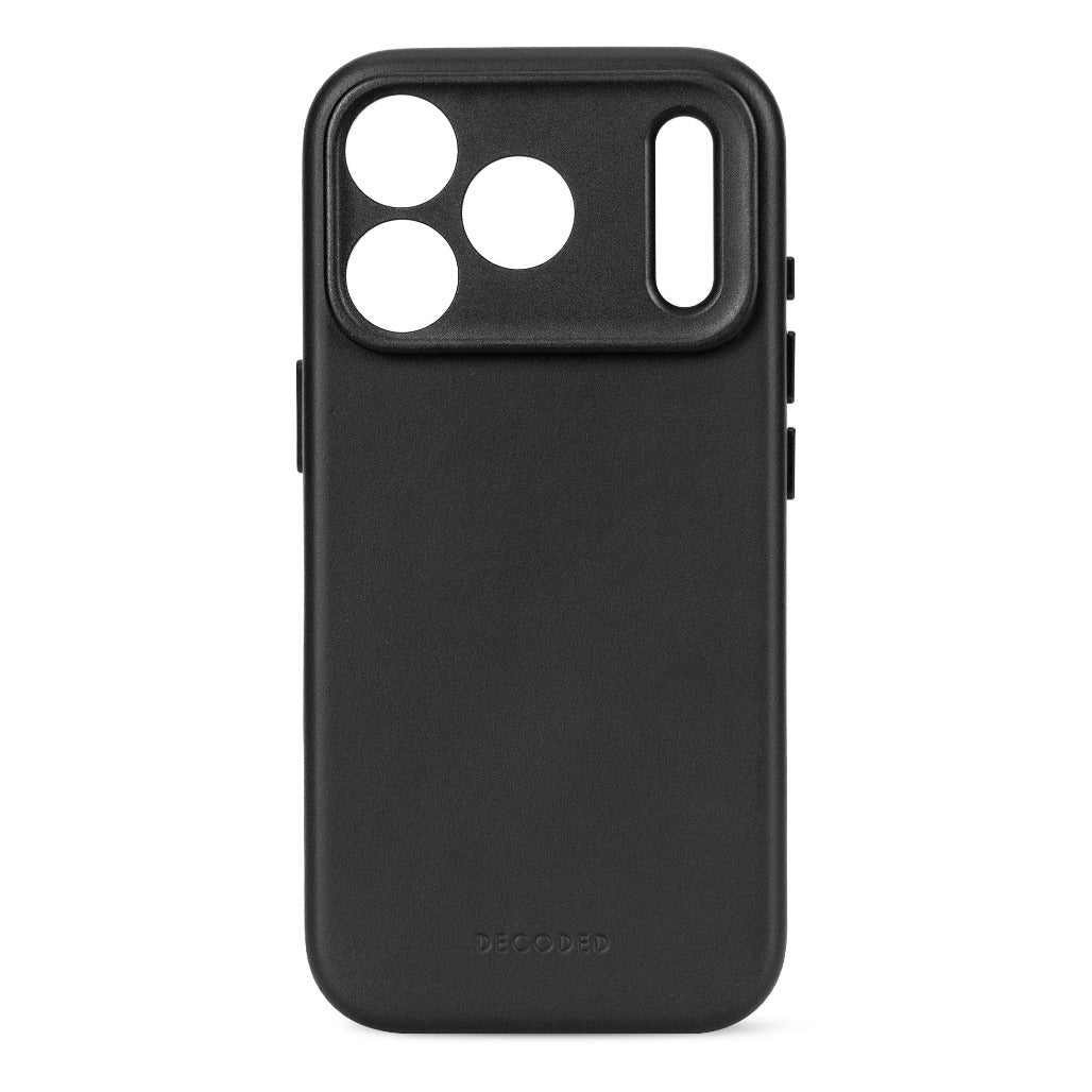 Decoded Leather Case - Black - iPhone 18 Pro/18 Pro Max