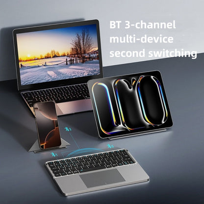 Ibox 11 USB-C Portable Mini Wireless Keyboard with Touchpad