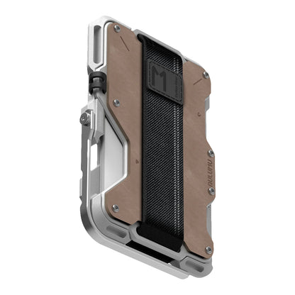 Aulumu G03 Multi-Tool Magnetic Metal Wallet | Genuine Leather Cover | Magnetic