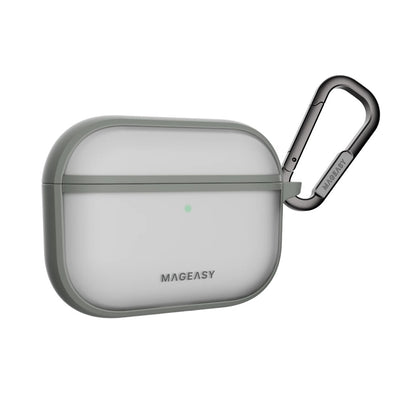 MagEasy Roam AirPods Pro 3 Case - Translucent Grey