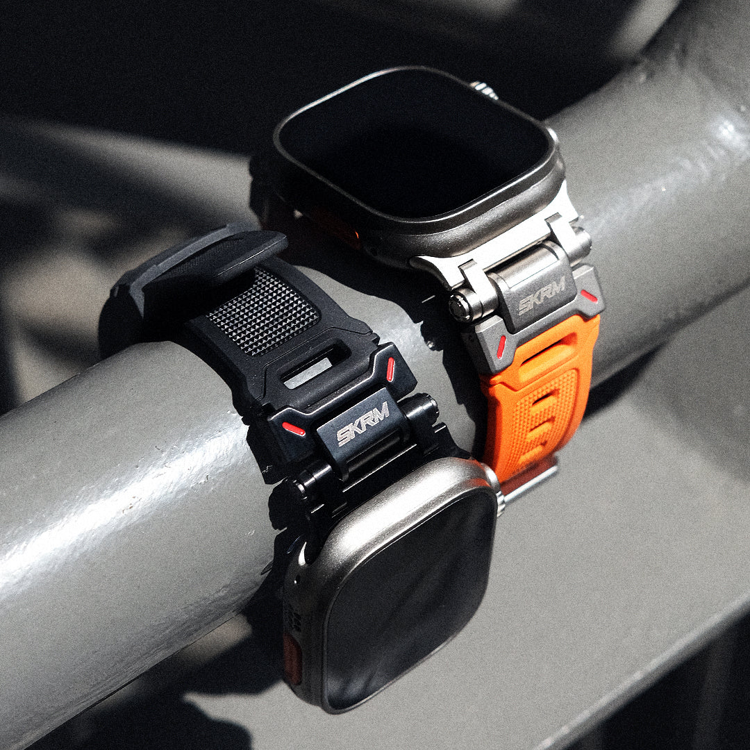 Skinarma TITON Apple Watch Band for 49/45/44mm - Black