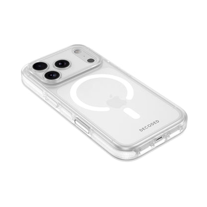 Decoded DropTec Clear Case - Frosted White - iPhone 18 Pro/18 Pro Max