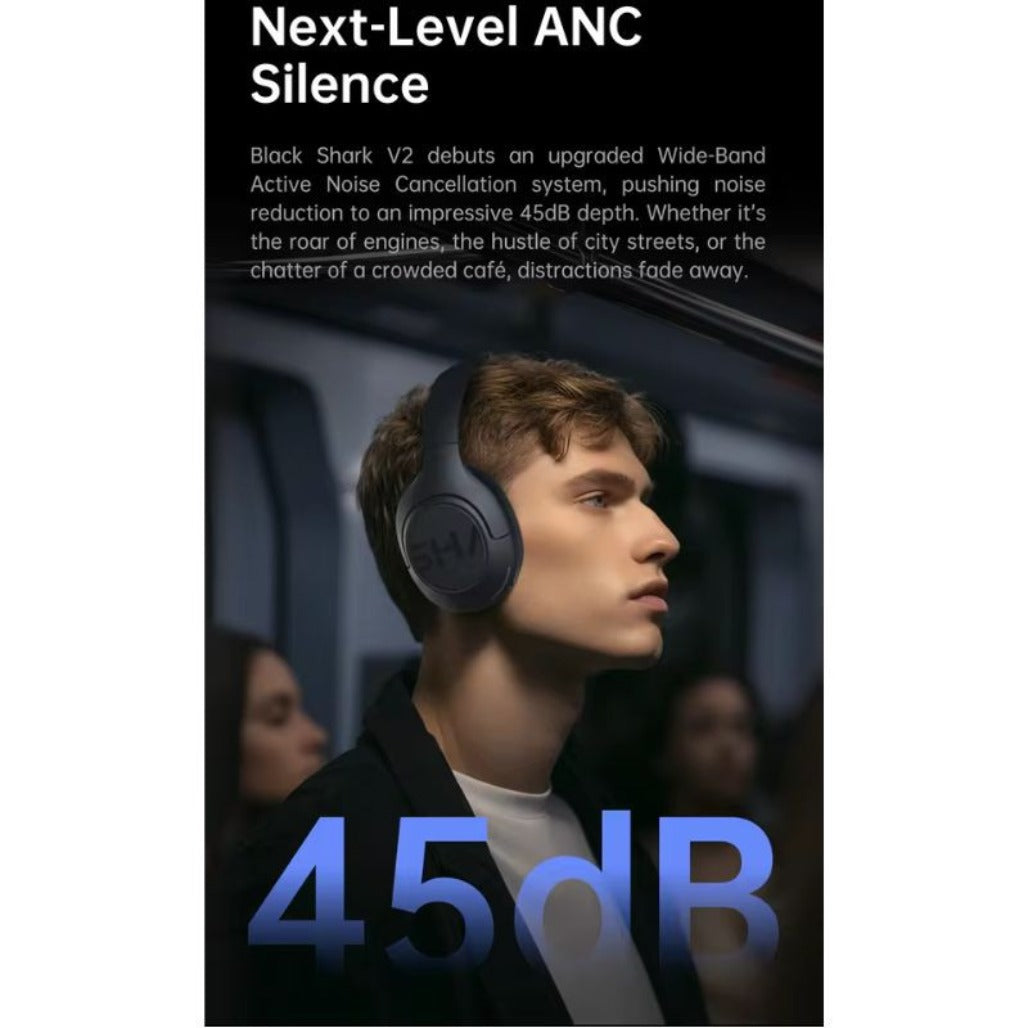 Black Shark V2 ANC Over Ear Headphones