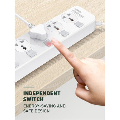 LDNIO 4 AC Outlets Universal Power Strip - SC4408