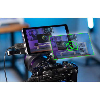 FeelWorld P6XL 6" On-Camera Field Monitor with Built-In Battery