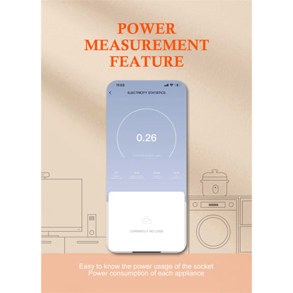 LDNIO Wi-Fi Smart Power Socket - SEW1058