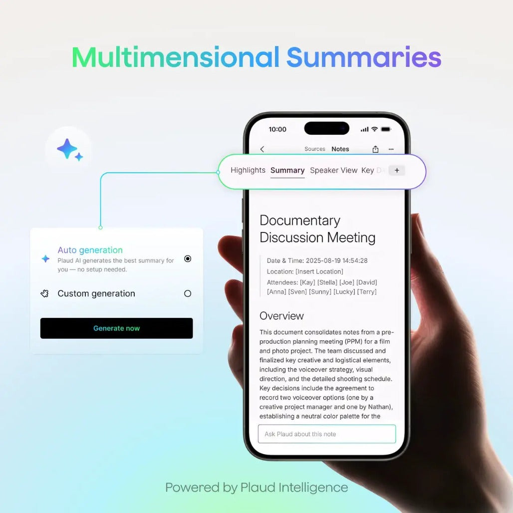 Plaud Note Pro - AI note taker