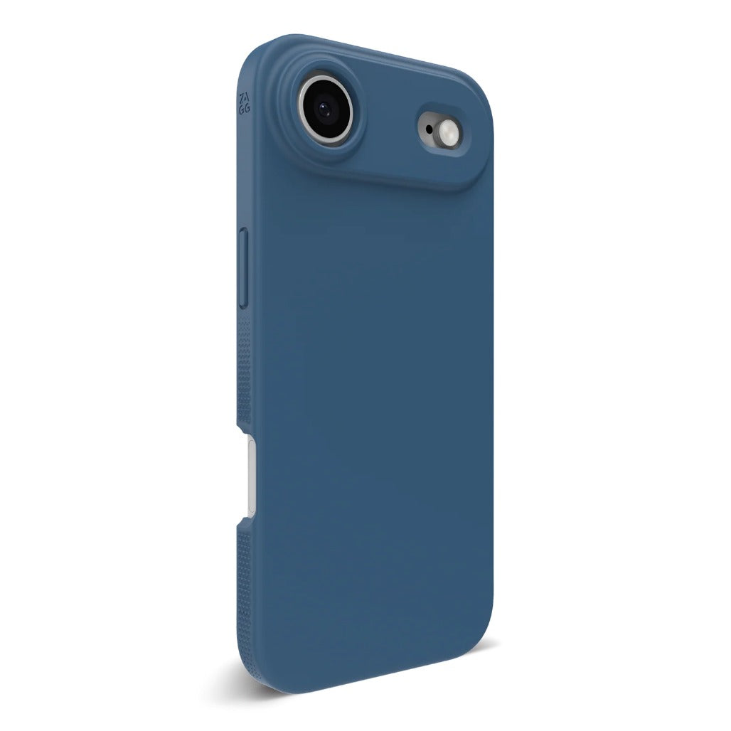 Zagg Manhattan Snap for MagSafe Slim Phone Case for iPhone Air - Ocean Abyss Blue