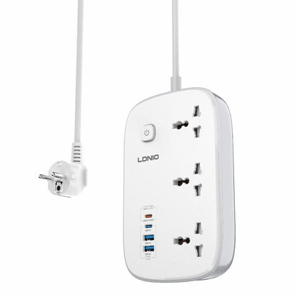 LDNIO Sc6 45W GaN Power Strip with Fast Charge Support