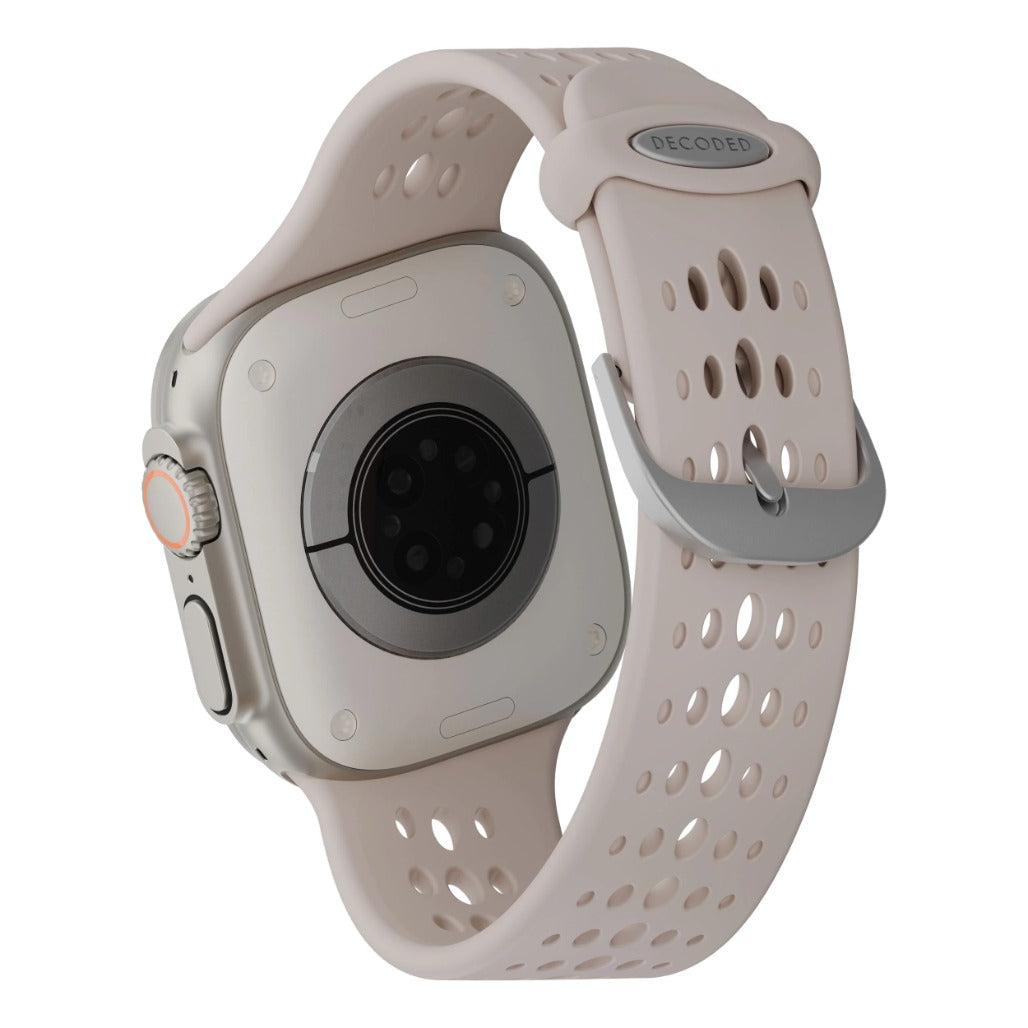 Decoded Silicone Ares O Buckle Watch Band | Clay | 44mm to 49mm