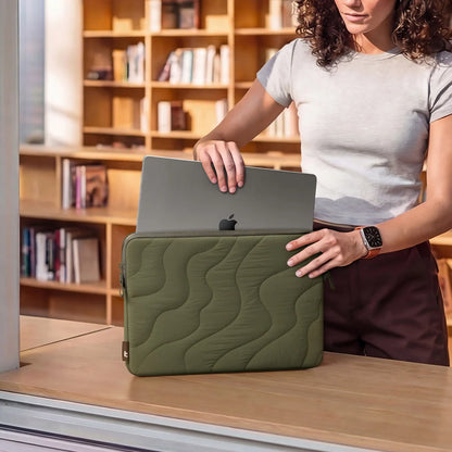 Tomtoc Terra-A27 Laptop Sleeve for 16 inch MacBook Pro - Green