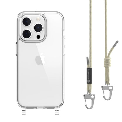 SwitchEasy Play Lanyard Shockproof Clear Case for iPhone 15 Pro/ Pro Max