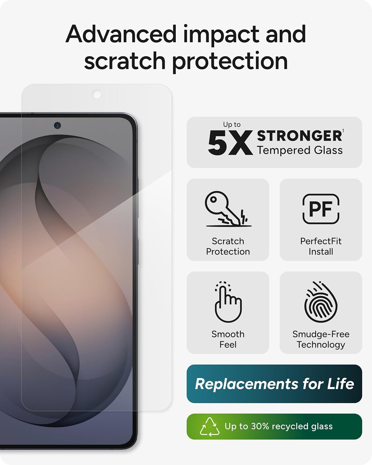 ZAGG Glass Elite Samsung Galaxy S26 Ultra Screen Protector