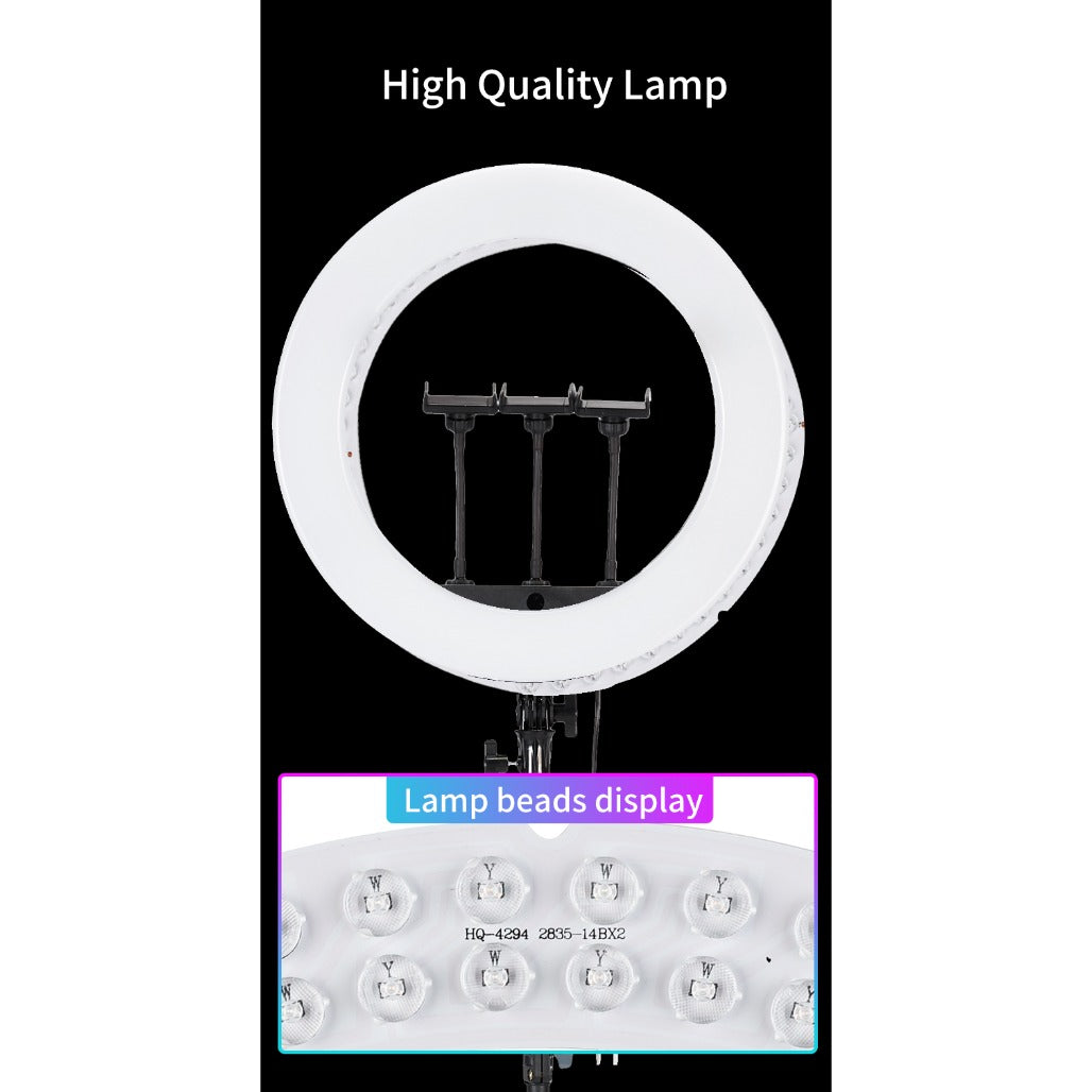 Jmary FM-18R 18" Ring Light - 112 Pieces