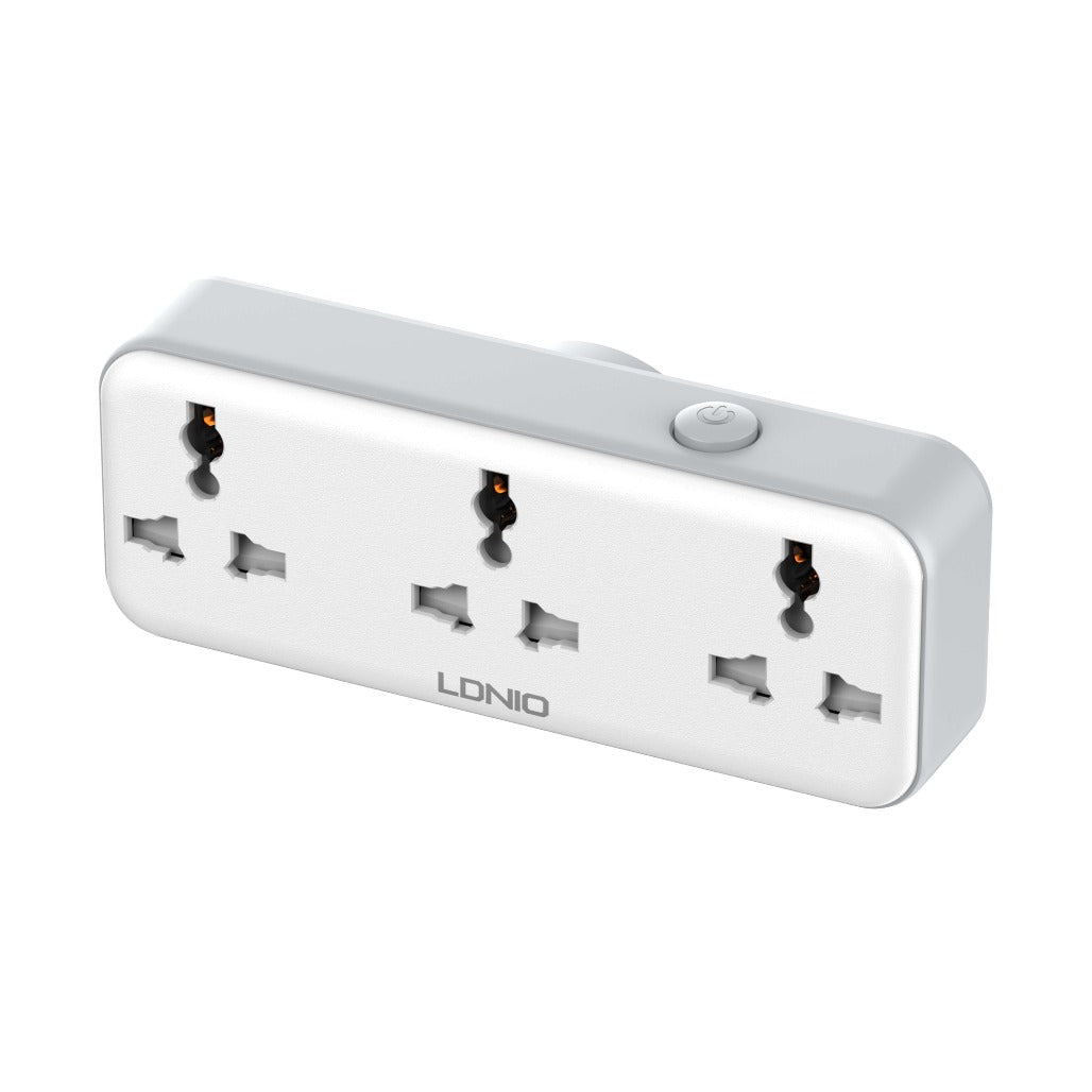LDNIO 3 AC Outlets Portable Extension Power Socket - SC3317