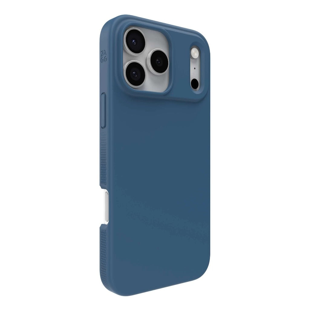 Zagg Manhattan Snap for MagSafe Slim Phone Case For iPhone 17 Pro/17 Pro Max - Ocean Abyss Blue