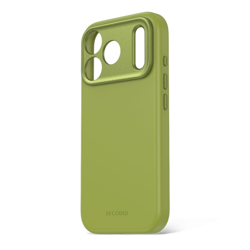 Decoded AntiMicrobial Silicone Case - Moss Green - iPhone 18 Pro/18 Pro Max