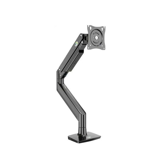 Kaloc DS160 Adjustable Single Monitor Arm – Gas Spring, 22″–40″ Screens