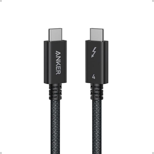 Anker Prime Thunderbolt 4 Cable (1m) – Ultra-Fast Charging & Data Transfer