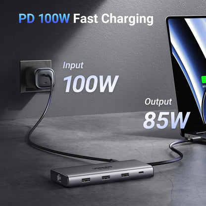 UGREEN Revodok Pro 210 USB-C Hub 10-in-1 (1 × 4K@60Hz, 1 × 8K@30Hz)