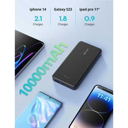 RAVPower RP-PB1215 Pioneer 10000mAh Power Bank – 15W Fast Charging