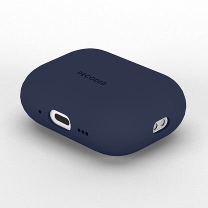 Decoded Navy Silicone Protective Case for AirPods Pro 3 – MagSafe & Wireless Charging