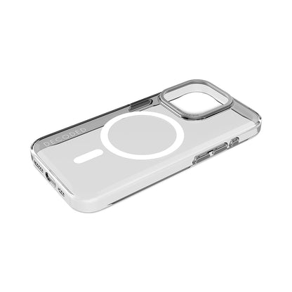 Decoded Clear Case for iPhone 17/ 16/ 15 and iPhone Air – MagSafe Compatible, 4m Drop Protection