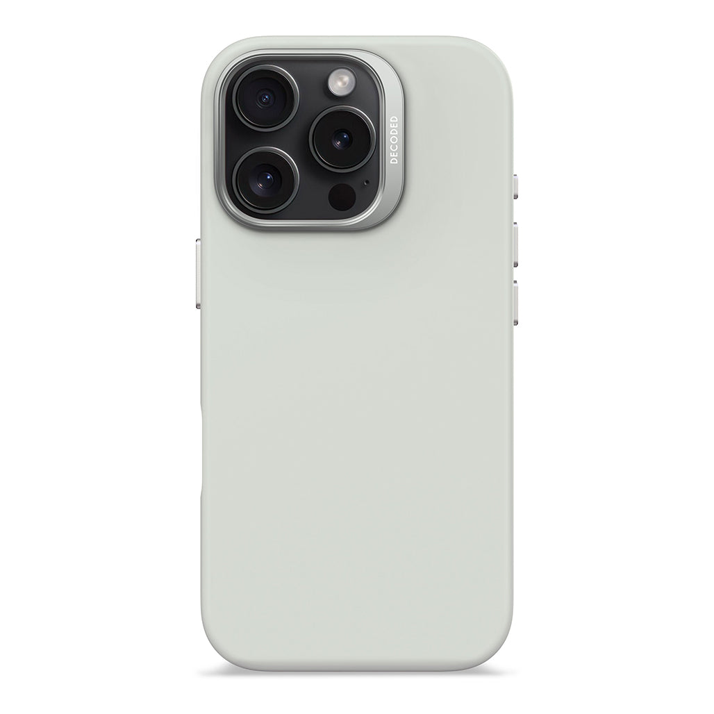 Decoded Silicone Case iPhone 16/15 Series - Stone Gray