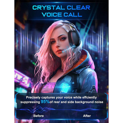 ONIKUMA B2 Headset Bluetooth 5.3 | 2.4G | Wireless | Wired Three Mode Lightweight E-Sports Gaming Headphone