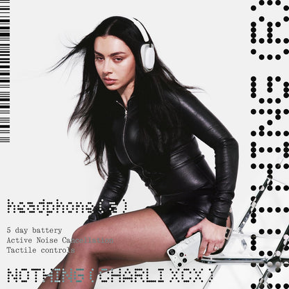 Nothing Headphone (a) - Adaptive Active Noise Cancelling Headphones