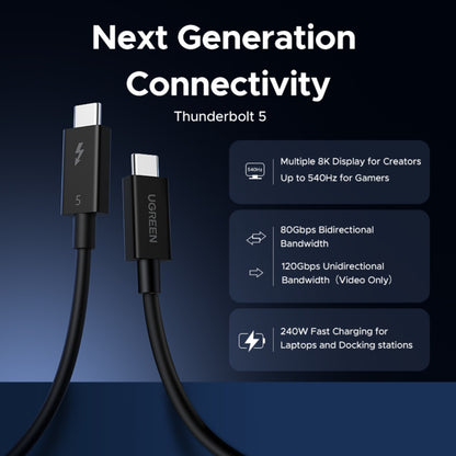 UGREEN Thunderbolt 5 Cable - 1 Meter - L703
