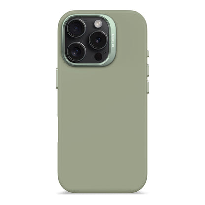 Decoded Silicone Case iPhone 15 Pro and iPhone 15 - Jade Green