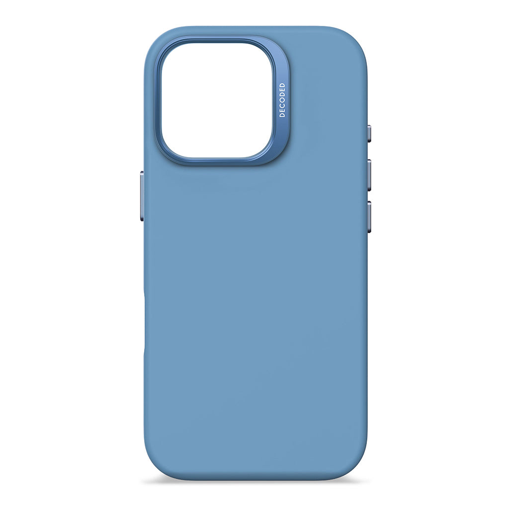 Decoded Silicone Case For iPhone 16/15 Series - Air Blue