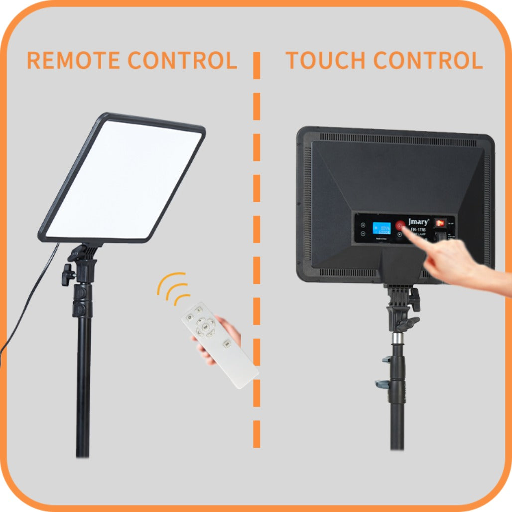 Jmary FM-17RS 17" Panel Video Light - 204 Pieces
