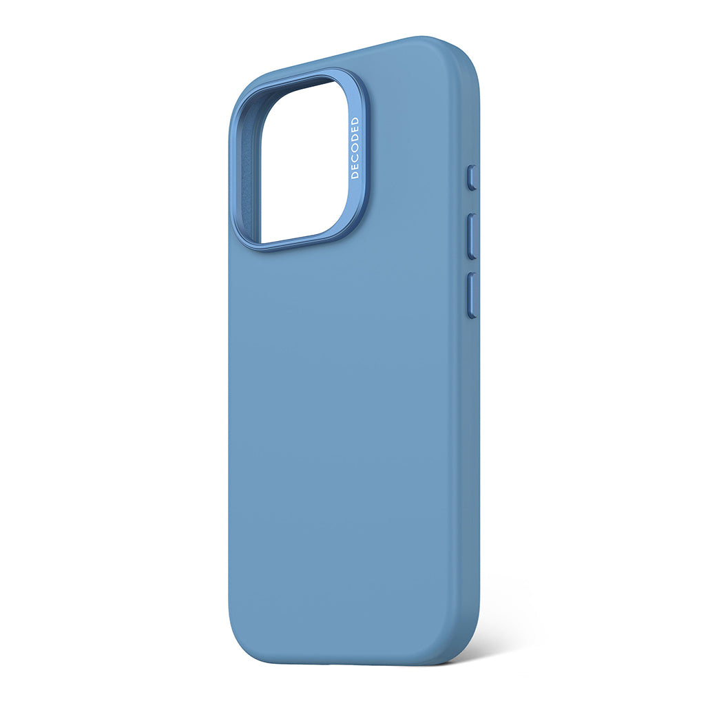 Decoded Silicone Case For iPhone 16/15 Series - Air Blue