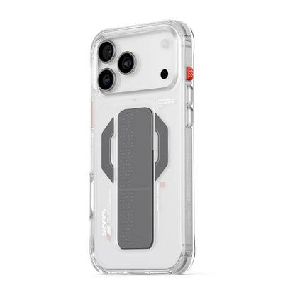 Skinarma HAXA Mag-Charge with Grip-Stand for iPhone 17 Pro / 17 Pro Max - Clear