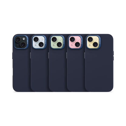 Decoded Silicone Case For iPhone Air and iPhone 15 – Navy