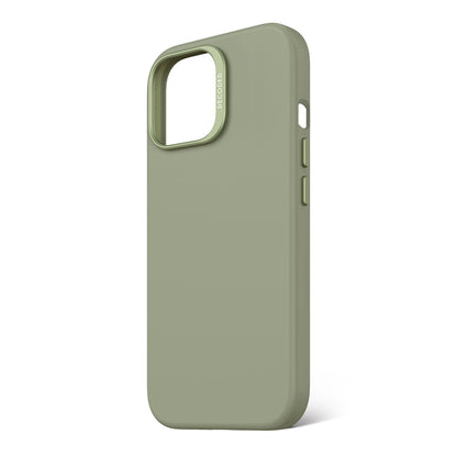 Decoded Silicone Case iPhone 15 Pro and iPhone 15 - Jade Green