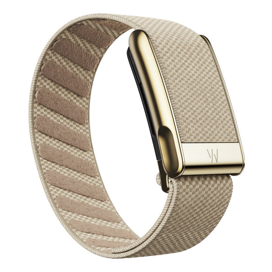 WHOOP MG SuperKnit Luxe Band - Dune With Gold