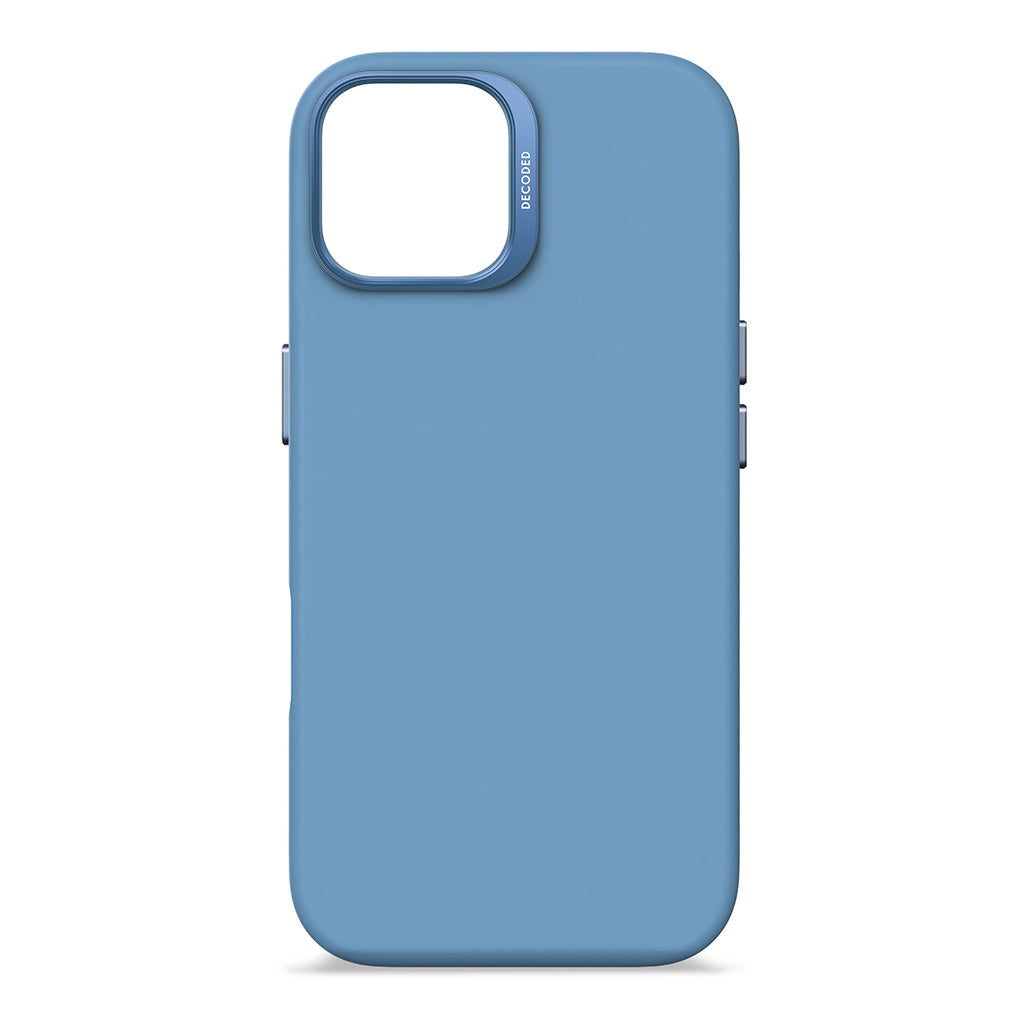 Decoded Silicone Case For iPhone 16/15 Series - Air Blue