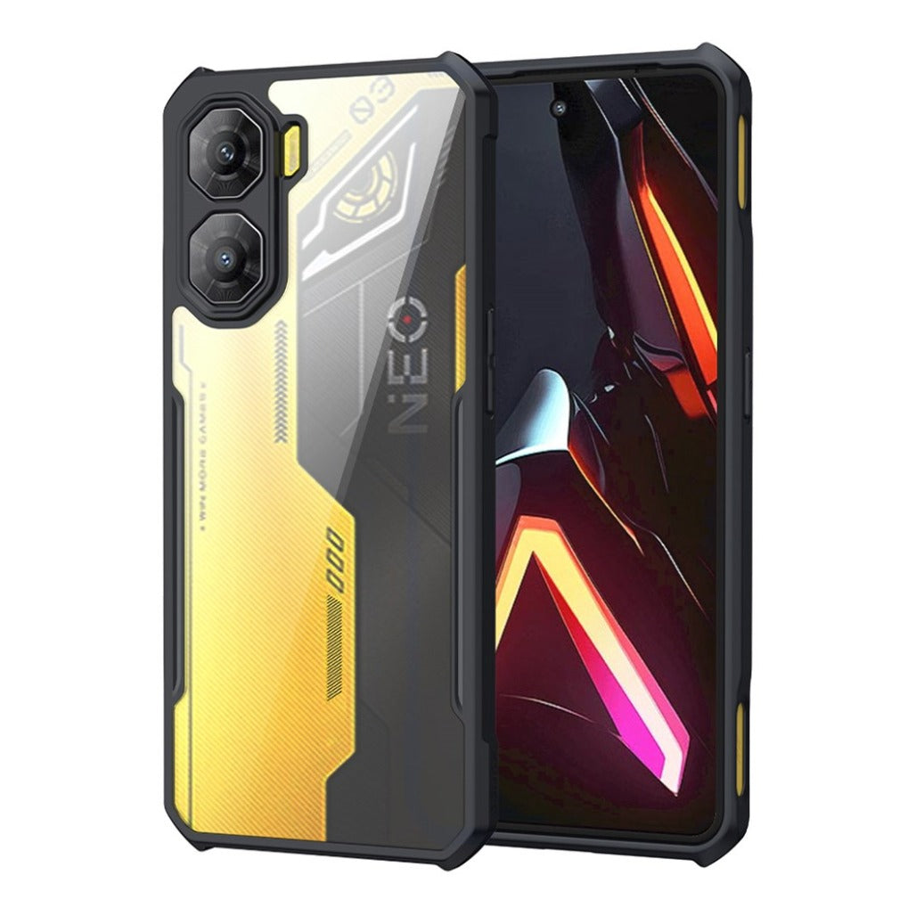 XUNDD For ZTE nubia Neo 3 5G Case Dropproof TPU + Acrylic Clear Back Phone Cover