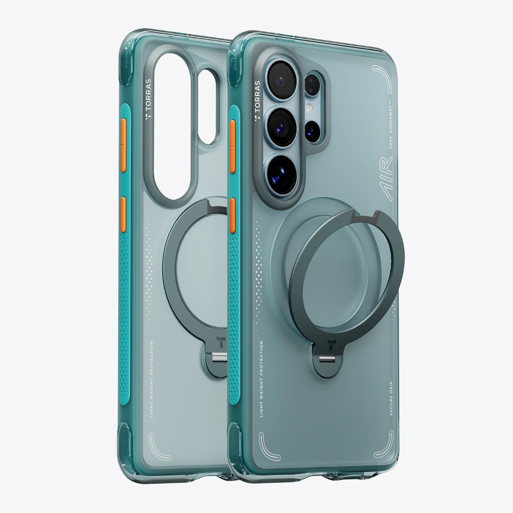 Torras Ostand Spin Q3 Air for Samsung S26 Ultra - Glacier Sprint