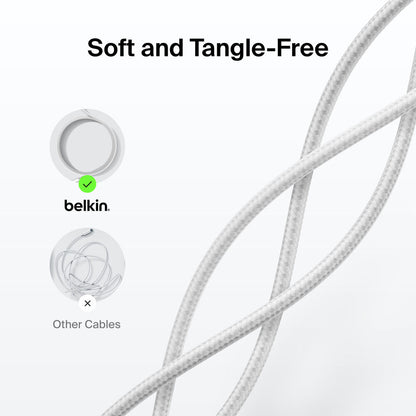 Belkin BoostCharge Pro USB-C to USB-C Braided Cable 240W