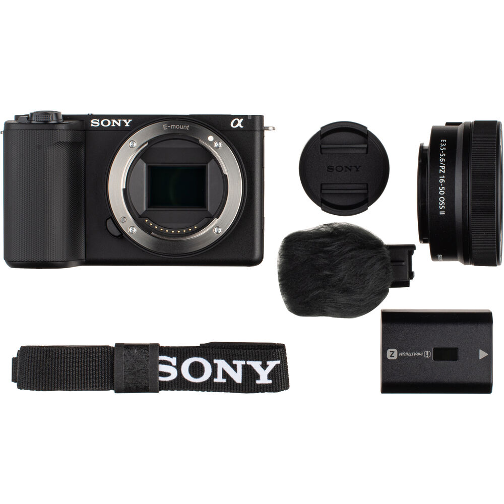 Sony ZV-E10 II Mirrorless Camera - Body + 16-50mm Zoom Lens