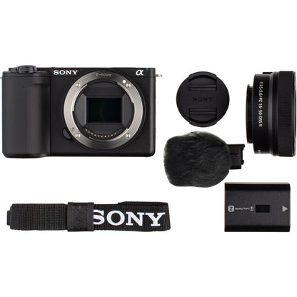 Sony ZV-E10 II Mirrorless Camera - Body + 16-50mm Zoom Lens