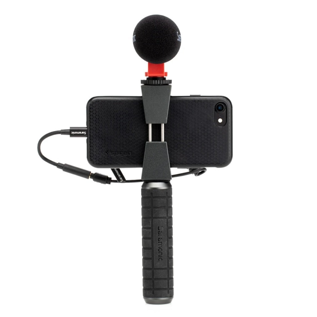 Saramonic VGM Smartphone / Camera Vlogging & Video Kit w/ Stabilizing Grips, Accessory Mounts & Vmic Mini Mic